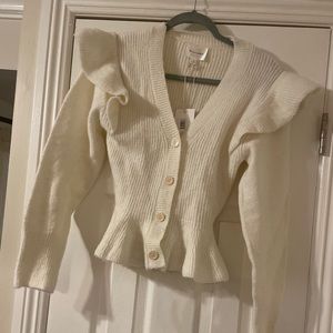 New with tags line and dot cardigan